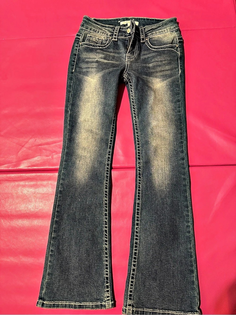 SHYANN girls Flare Jeans in Blue